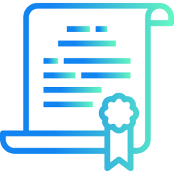 Landing icon certified